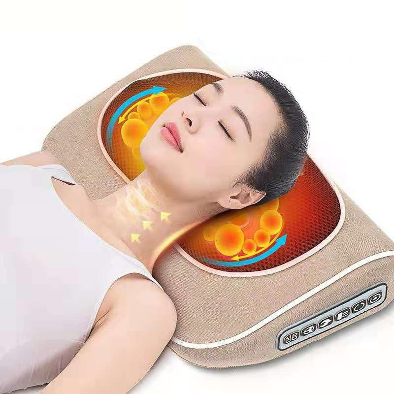 Nyakgerinc masszírozó masszázspárna multifunkcionális